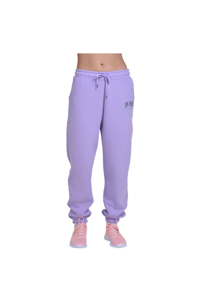 Target Pantaloni de damă supradimensionați din fleece cu manșete " Los A...