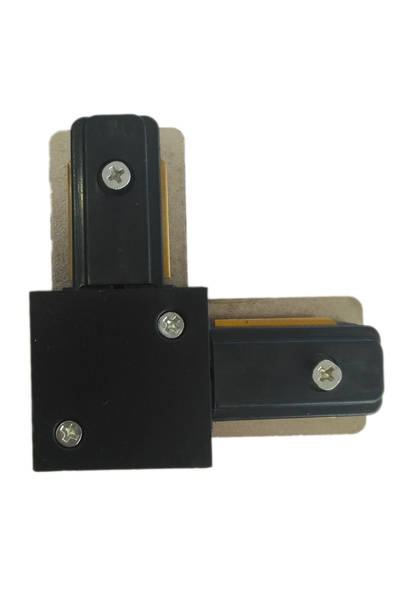 DELIGHT Track connector for L-type spotlights, black