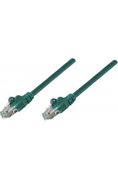 Intellinet Cablu Network Solutions RJ-45, Cat6, CU, U/UTP, 0.25m, verde 739825