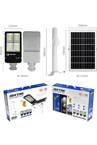 CasaDesteapta.ro Lampă Stradală Solară LED 300W cu Telecomandă și Senzor de L...