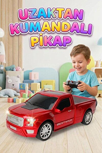 Tıfıl Toys Uzaktan Kumandalı Işıklı Şarjlı 4 Yön Fonksiyonlu Detaylı Arkası A...