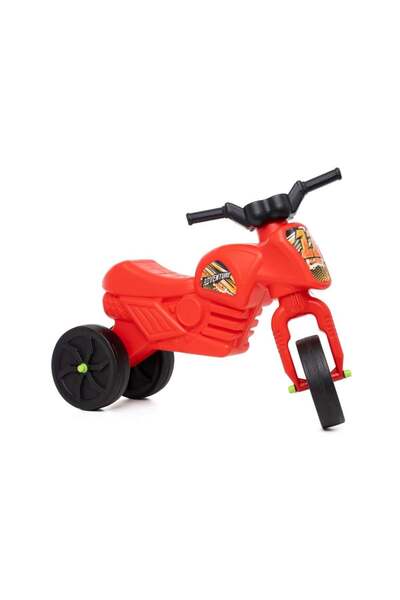 OEM Kids' Balance Bike, 3-Wheel Ride-On, Sporty Design, Durable Plastic, Red ...
