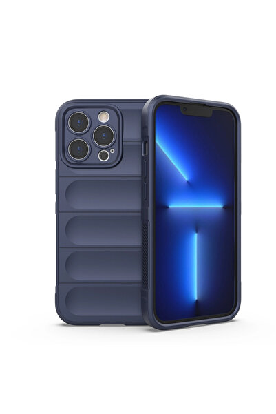 Hurtel Husă MAGIC SHIELD pentru iPhone 13 Pro, flexibilă, blindată, albastru ...