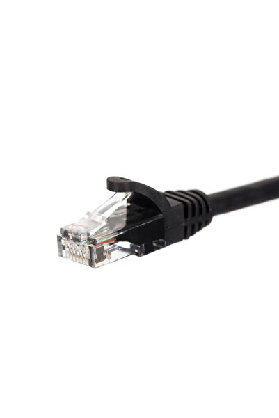 Netrack Cablu patch RJ45 - RJ45 6 UTP, 0.5 m, Negru