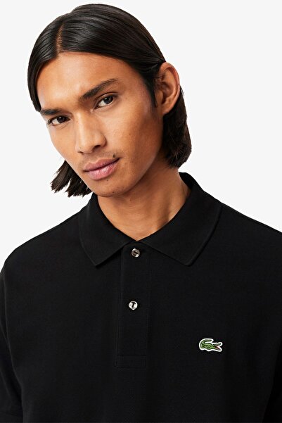 Lacoste Men's Classic Fit Polo T-Shirt Men's Polo Collar T-Shirt Black