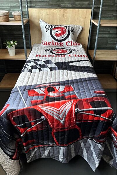 Çeyiz Diyarı Racing Club Single Quilted Bedspread 180X240 cm