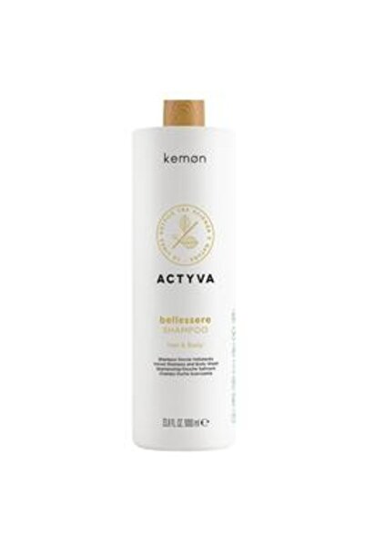 Kemon Sampon pentru Par si Corp - Actyva Bellessere Shampoo Hair & Body, 1000 ml