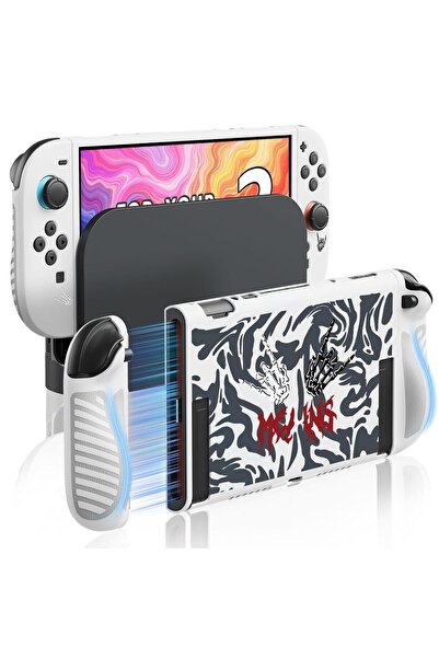 OEM TPU case for Nintendo Switch 2, 3D ergonomic grip, wear-resistant, black,...