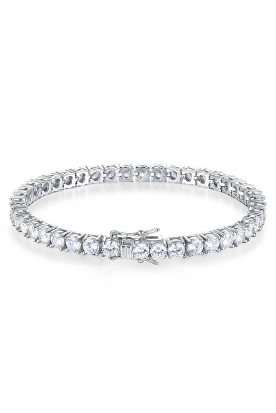 DELORİA Brățară de damă, model tenis 3-4 mm - Ramona