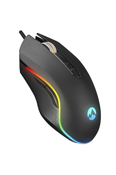 Everest SM-F09, TITANIO, RGB Aydınlatma, USB Kablolu, Programlanabilir 6 Tuşl...
