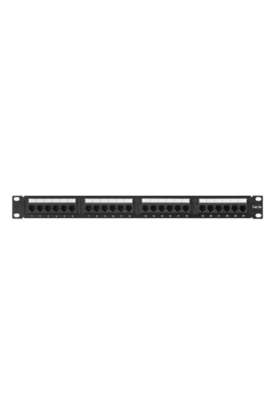 Extralink Panou de patch-uri UTP Cat5e cu 24 de porturi V2