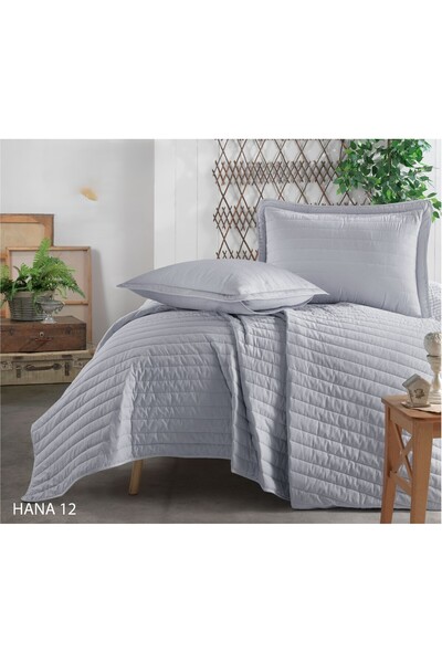 NAJMA Nefirin Compressed Turkish %100 Cotton Bed Sheet with Soft and Cool Tex...