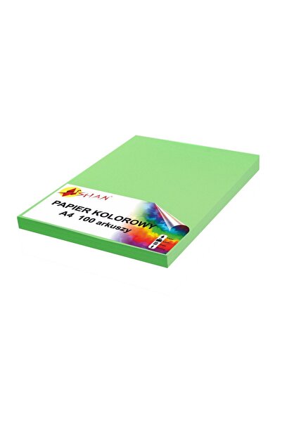Shan Hârtie color A4 120g verde pastel 100 coli