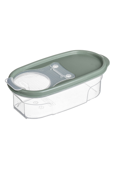 Zumzeria Cereal Storage Container with Mint Green Lid 0.6L