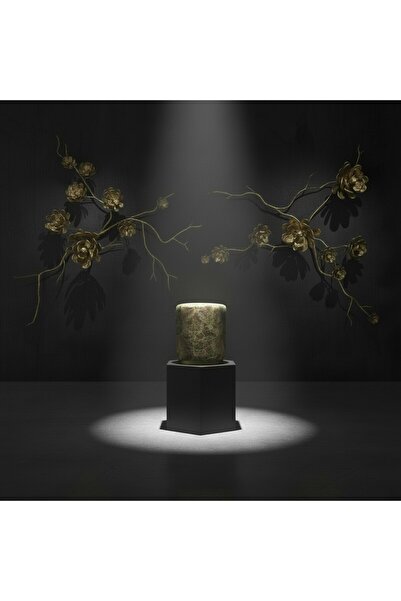 Framgan Velmora Luxe Puf Gold İşlemeli Premium Designer Seri