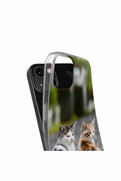 OEM Husa compatibila cu Apple iPhone 6 Plus, iPhone 6S Plus Silicon Gel Tpu Model Kitties