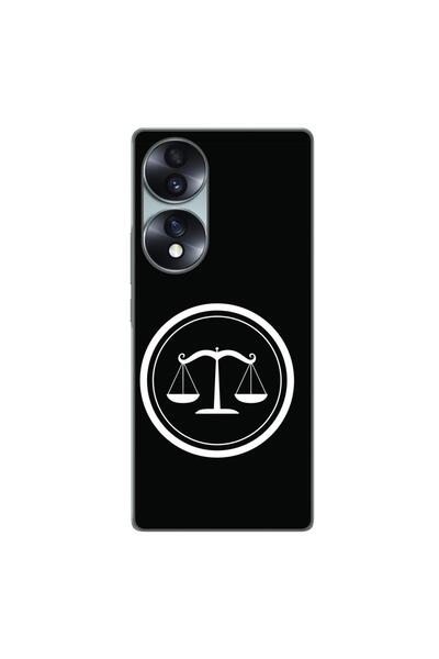 OEM Husa compatibila cu Honor 70 Silicon Gel Tpu Model Balanta Dreptatii