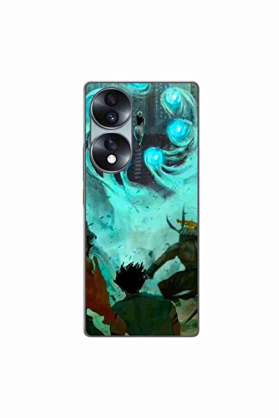OEM Husa compatibila cu Honor 70 Silicon Gel Tpu Model Satoru vs Sukuna