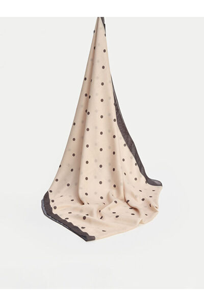 LC Waikiki Quality Pieces from Çelebi Store Polka Dot Women's Shawl