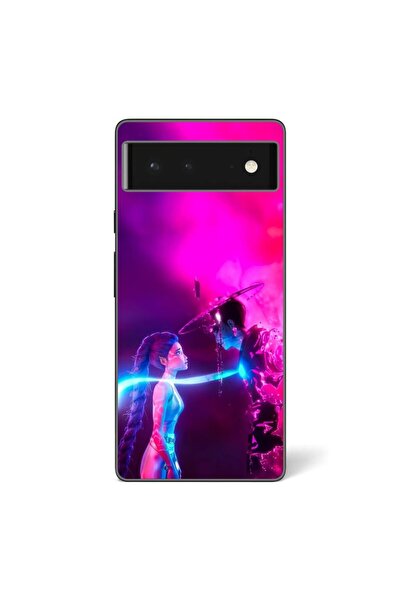OEM Husa compatibila cu Google Pixel 6 Silicon Gel Tpu Model KPop Demon Hunte...