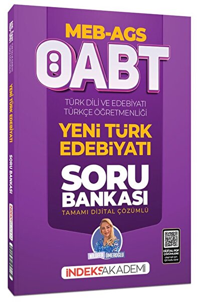 İndeks Akademi 2026 ÖABT MEB-AGS Türk Dili ve Edebiyatı-Türkçe Yeni Türk Edeb...