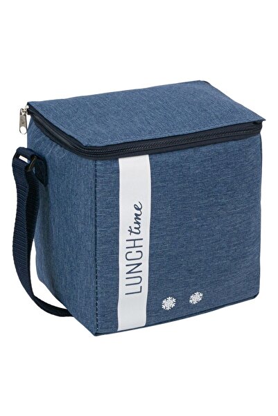 Zumzeria Blue Jean Insulated Bag with Zipper 19x15x20cm - 6L