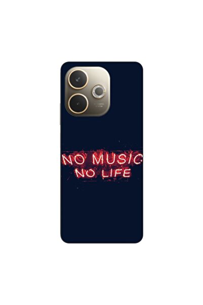 OEM Husa compatibila cu Oppo A5 Pro Silicon Gel Tpu Model No Music No Life