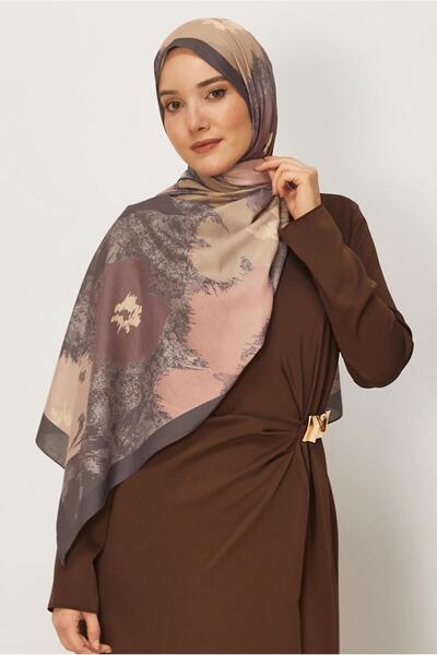 Alvina Flower-Patterned Shawl 8632