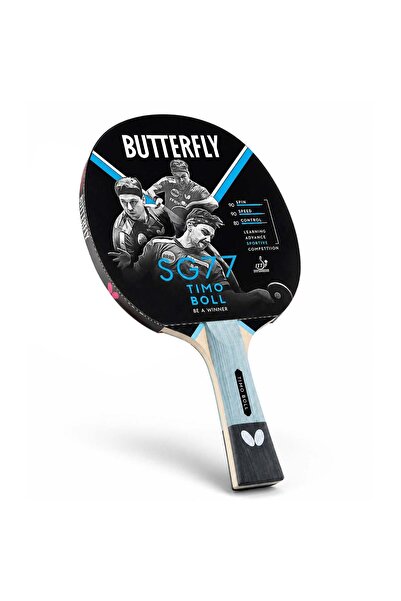 BUTTERFLY 85027S Timo Boll SG77 Masa Tenisi Raketi Siyah