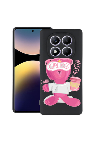 bestcase Husă TPU Ultra Subțire pentru Xiaomi Redmi Note 15 Pro 4G, Ursuleț d...