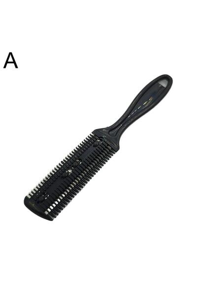 Choice3 Black Hair Cutting Comb with Razor Blades Dual Side Hair Trimmer for ...