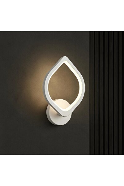 Elektroyou MS53005-1 Beyaz Mimari 3 Renk Ledli Lüks ModernDuvar Lambası Ledli...