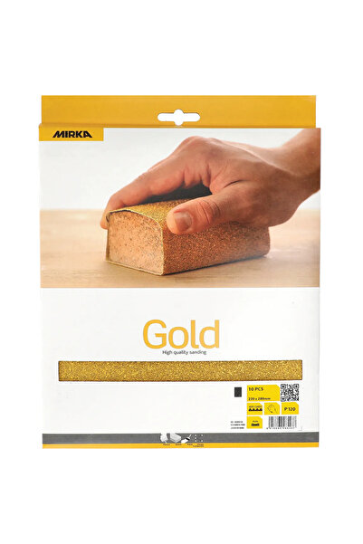 MİRKA SET 10 Abrasive Sheets GOLD 230X280 120
