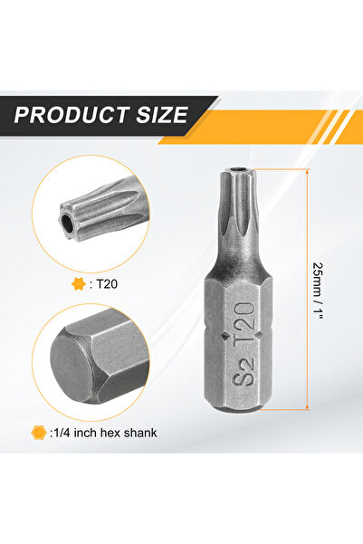 Choice26 10pcs T20 2/5/10pcs T6 T8 T10 T15 T20 T25 T27 T30 T40 Torx Screwdriv...