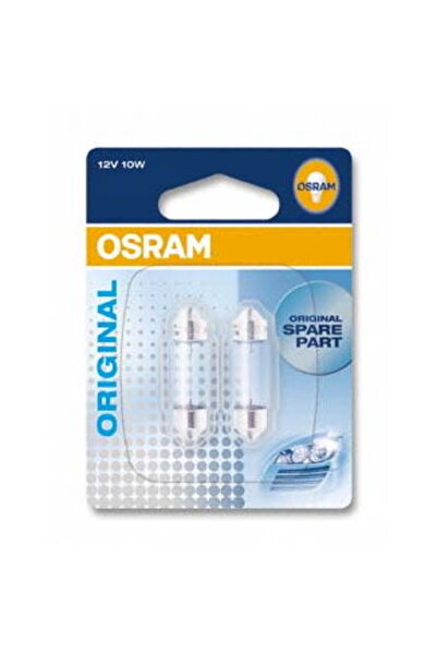 Osram Set of 2 license plate light bulbs 12 V, C10W