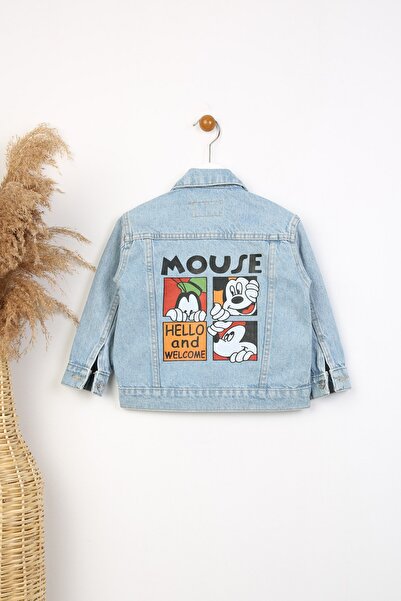 Huzeyfe Kids Mickey Kot Ceket Çocuk
