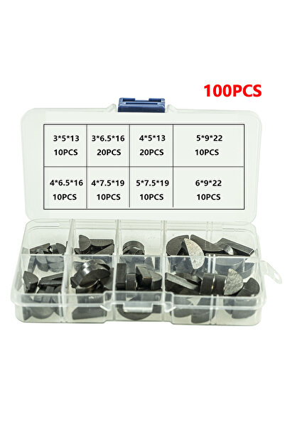 Choice مجموعة مفاتيح وودرف من الفولاذ الكربوني 100 قطعة، تتضمن 8 أحجام شائعة ...