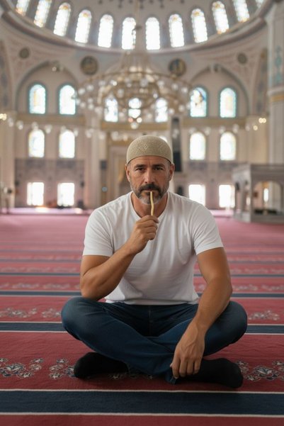 GİYU SHOP Misvak Gifted Woven Knitted Patterned Skullcap High Quality Prayer ...