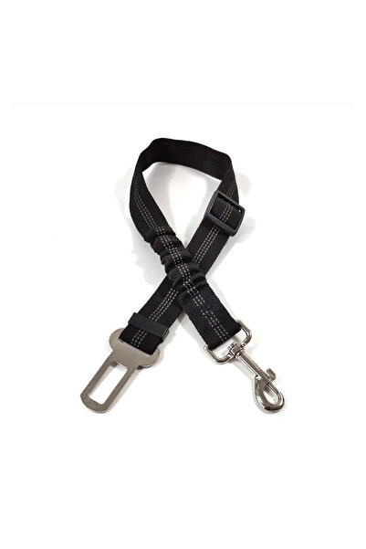 Choice1 Black Pet Dog Seat Belt Adjustable Harnesses Lead Restraint Nylon Ela...