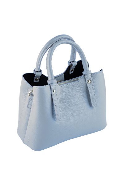 AZZURA Blanche Bag, 100% leather Italy, 8246 sky blue