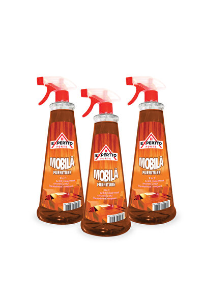 Expertto Set 3 x Solutie penru curatat mobila 750ml