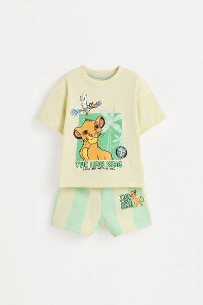 LEFTIES The Lion King ©Disney t-shirt ve bermuda şort takımı
