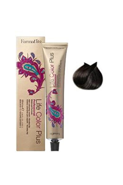 Farmavita Vopsea Permanenta - Life Color Plus Professional, nuanta 4.0 Brown,...
