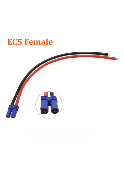 choice2 1PCS 100mm EC5 Female EC5 Male Plug/Female Jack Pigtail Wire Connecto...