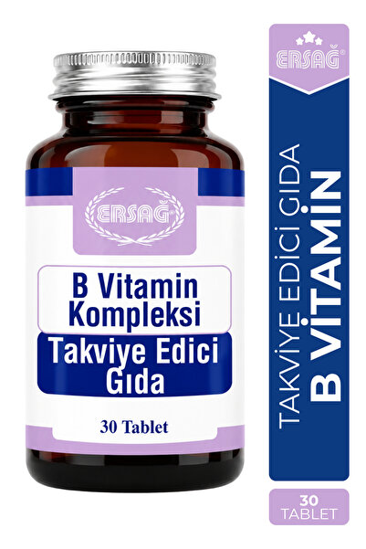 Ersağ B Vitamin Complex Supplementing Food 30 Capsules