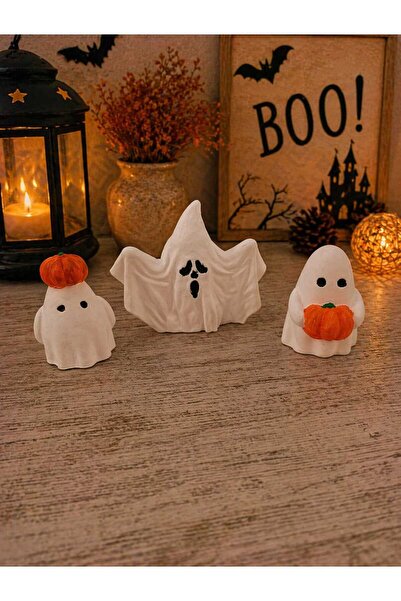 Sevimli Hayaletler, Öcüü Hayalet Biblo Set Halloween temalı