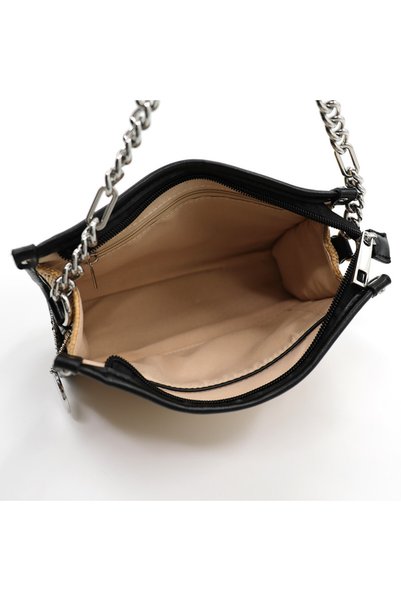 Marina Galanti Women's Aggius Straw-Effect Crossbody - Natural