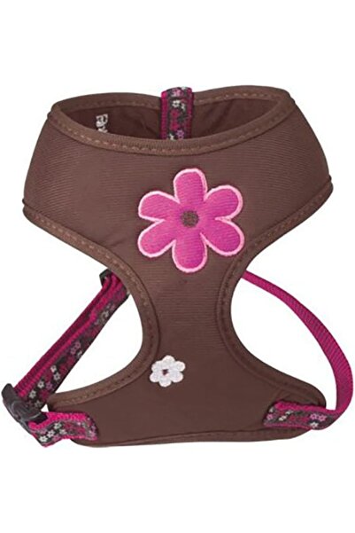 Bobby Flower Dog Harness T-Shirt, Pink Medium