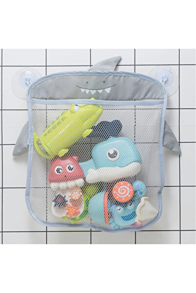 Choice1 Grey Baby Bathroom Mesh Bag For Bath Toys Bag Kids Basket Net Childre...