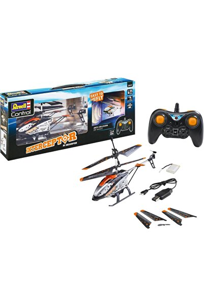 Revell Interceptor 23817 Remote Control Model Helicopter, Multicolor